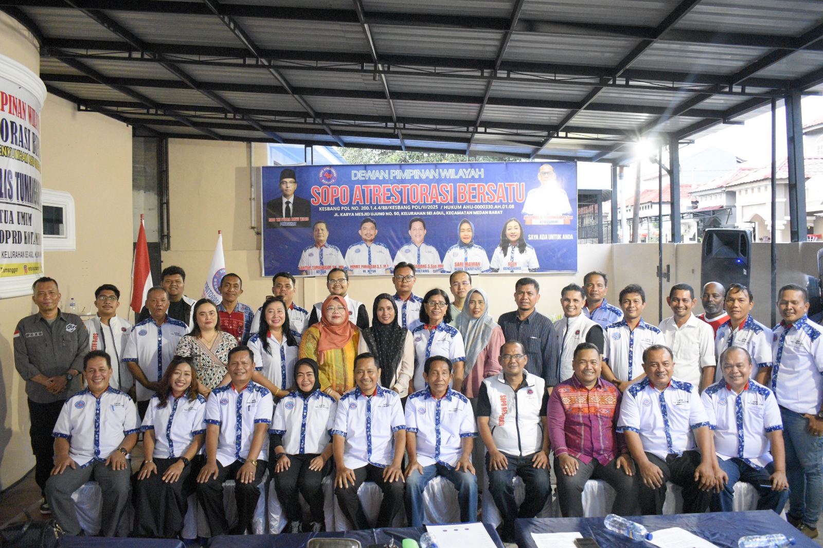 ‎Deklarasi Sopo Atrestorasi Bersatu Kota Medan Berjalan Sukses, Antonius Tumanggor Tekankan Kebersamaan, Independensi dan Sosial Kontrol