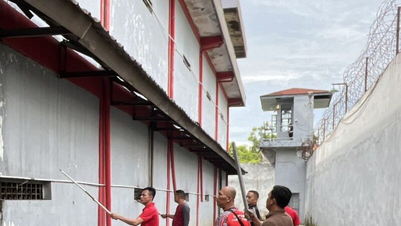 Lapas Tebing Tinggi Perketat Keamanan, Intensifkan Kontrol Brandgang