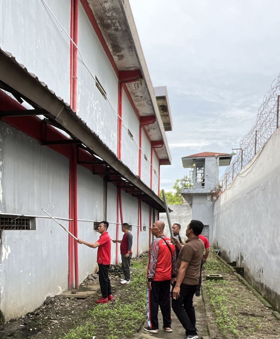 Lapas Tebing Tinggi Perketat Keamanan, Intensifkan Kontrol Brandgang