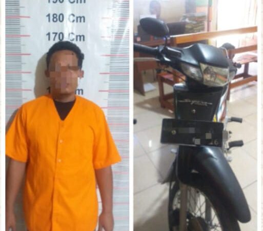 Kasus Pencurian Sepeda Motor, Pelaku Berhasil Ditangkap Polsek Bahorok 