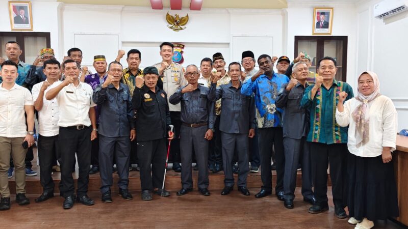Kapolres Binjai Temu Ramah Bersama Tokoh Etnis se-Kota Binjai