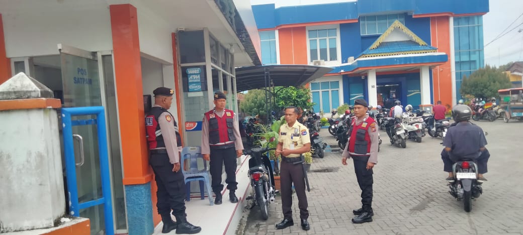 Wujudkan Kamtibmas Kondusif, Satuan Samapta Polres Langkat Gelar Patroli Dialogis
