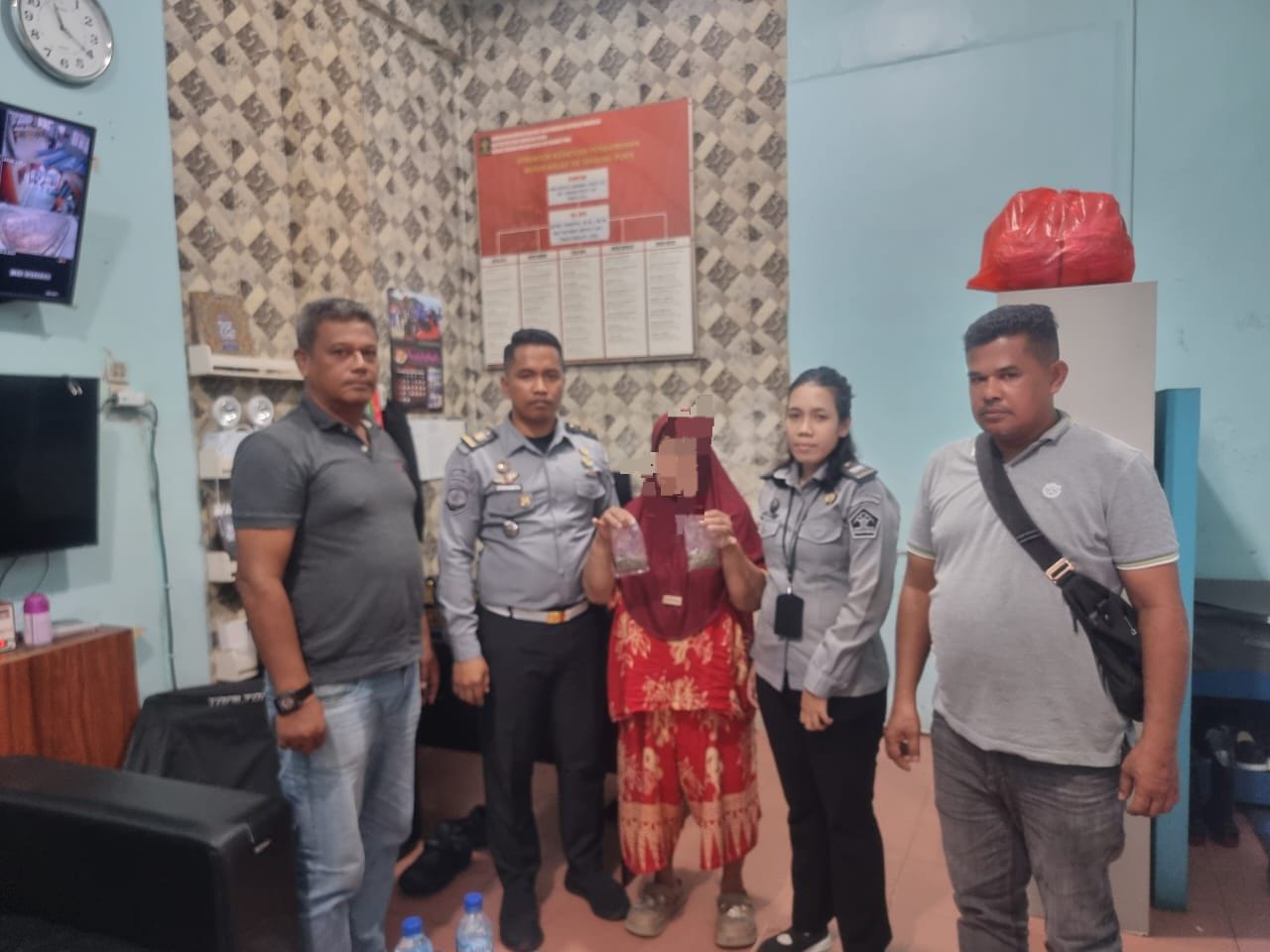 Rutan Tanjung Pura Gagalkan Upaya Penyelundupan Ganja ke Dalam Blok Hunian