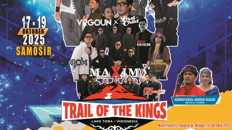 Trail of The Kings 2025 akan Digelar di Samosir pada 17-19 Oktober yang di Ikuti oleh 28 Negara.