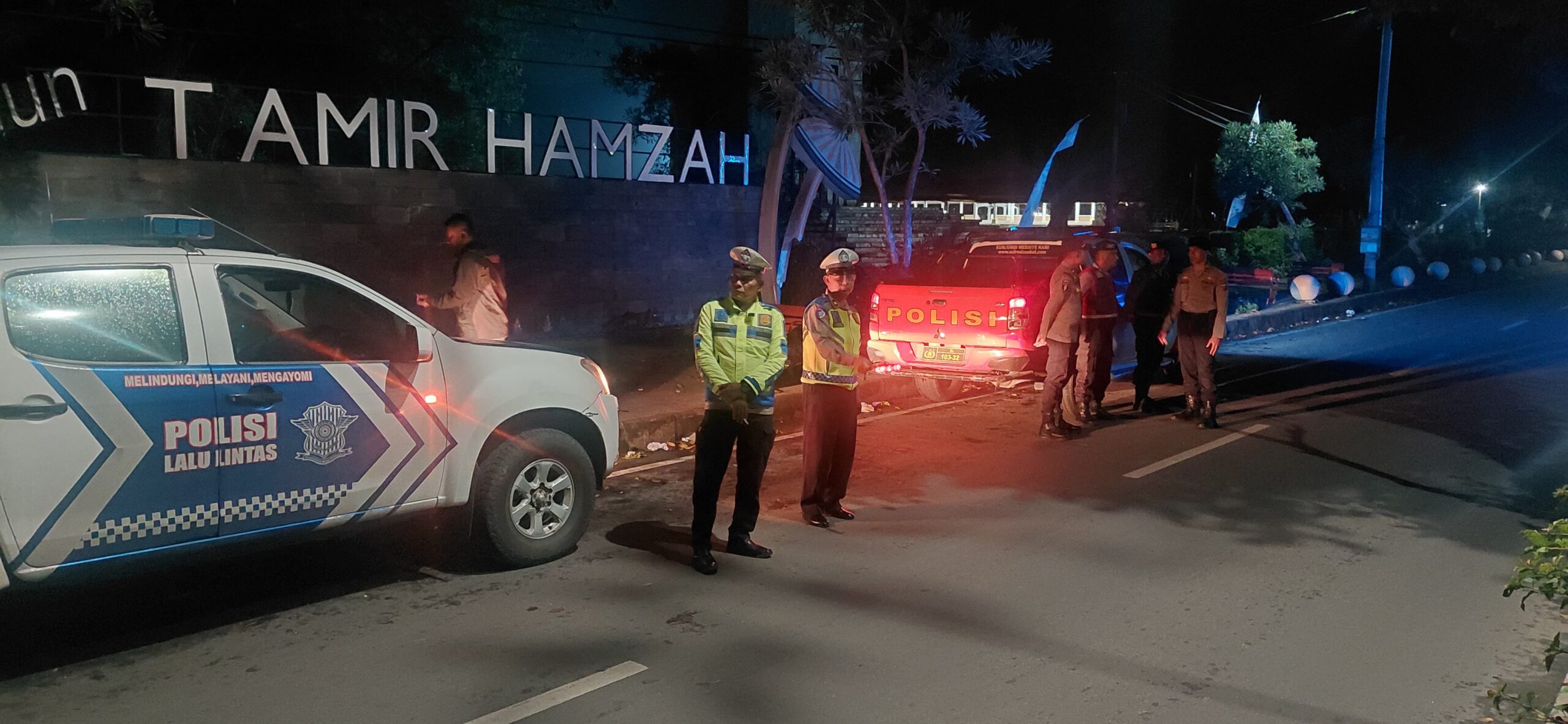 Sat Lantas Polres Langkat Gelar Patroli Rutin Malam Hari