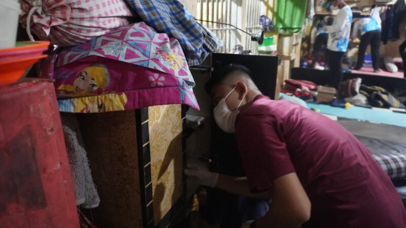Gelar Razia Malam, Wujudkan Lapas Narkotika Langkat Bersih dari Handphone dan Narkoba