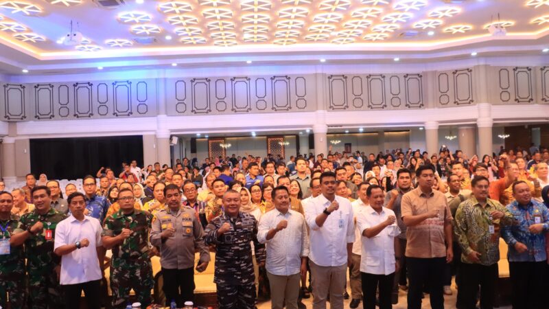 PEMKAB. SAMOSIR DUKUNG PENYALURAN KUR PERUMAHAN UNTUK MEWUJUDKAN PROGRAM 3 JUTA RUMAH.