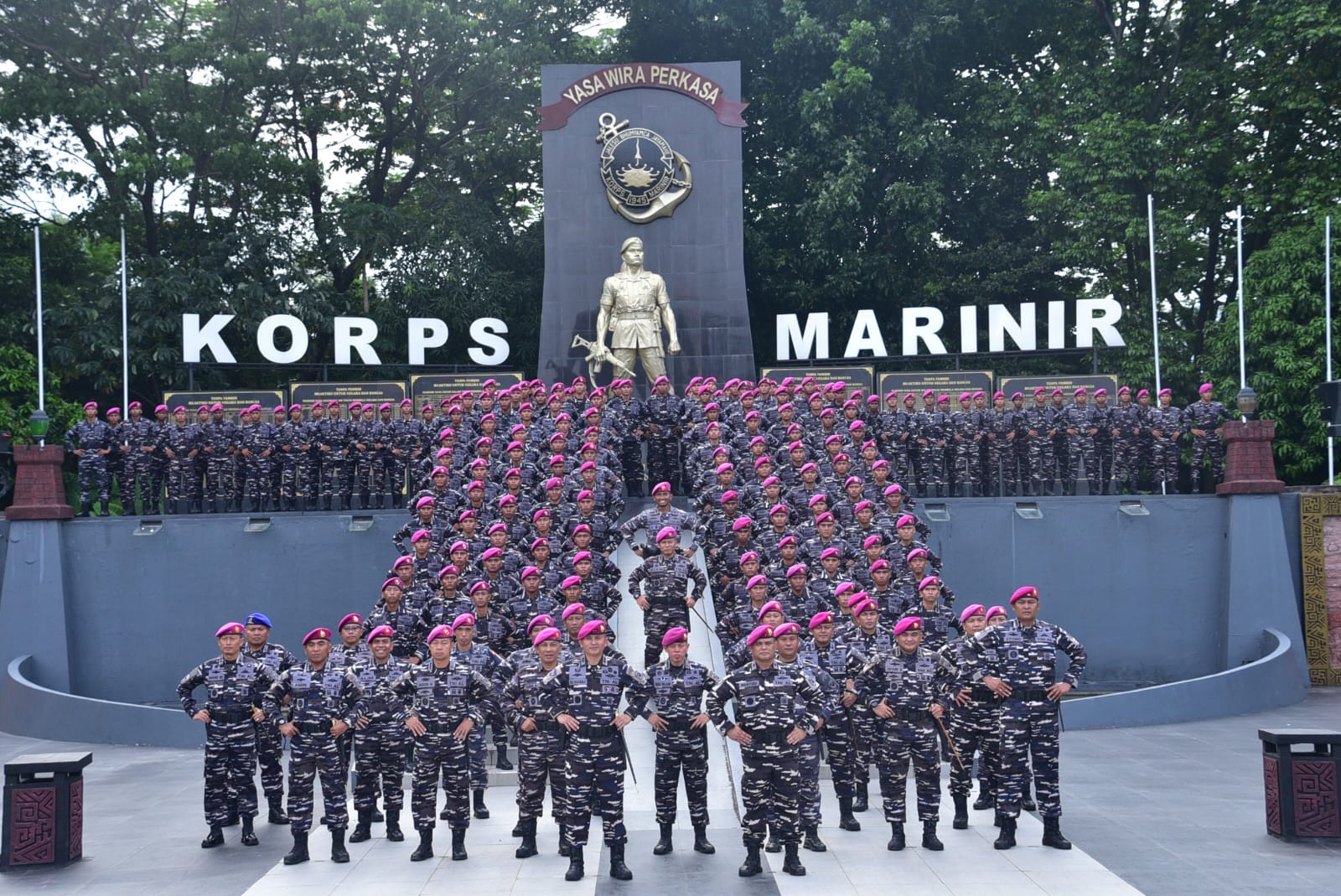 Ratusan Petarung Muda Baret Ungu Siap untuk Perkuat Jajaran Pasmar 1