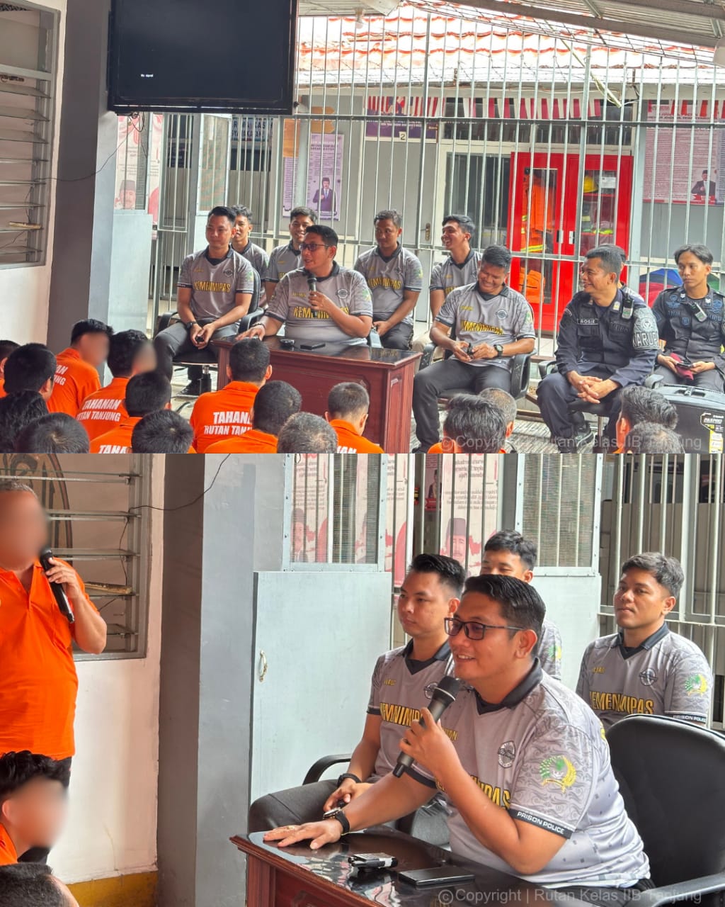 Dengarkan Keluhan dan Masukan Warga Binaan, Karutan Tanjung Ajak Diskusi Santai dan Komunikatif Bersama Warga Binaan Pemasyarakatan