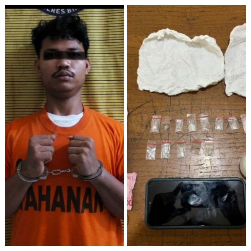 Simpan Narkoba di Bola Lampu, Akhirnya Pelaku Ditangkap Polres Binjai