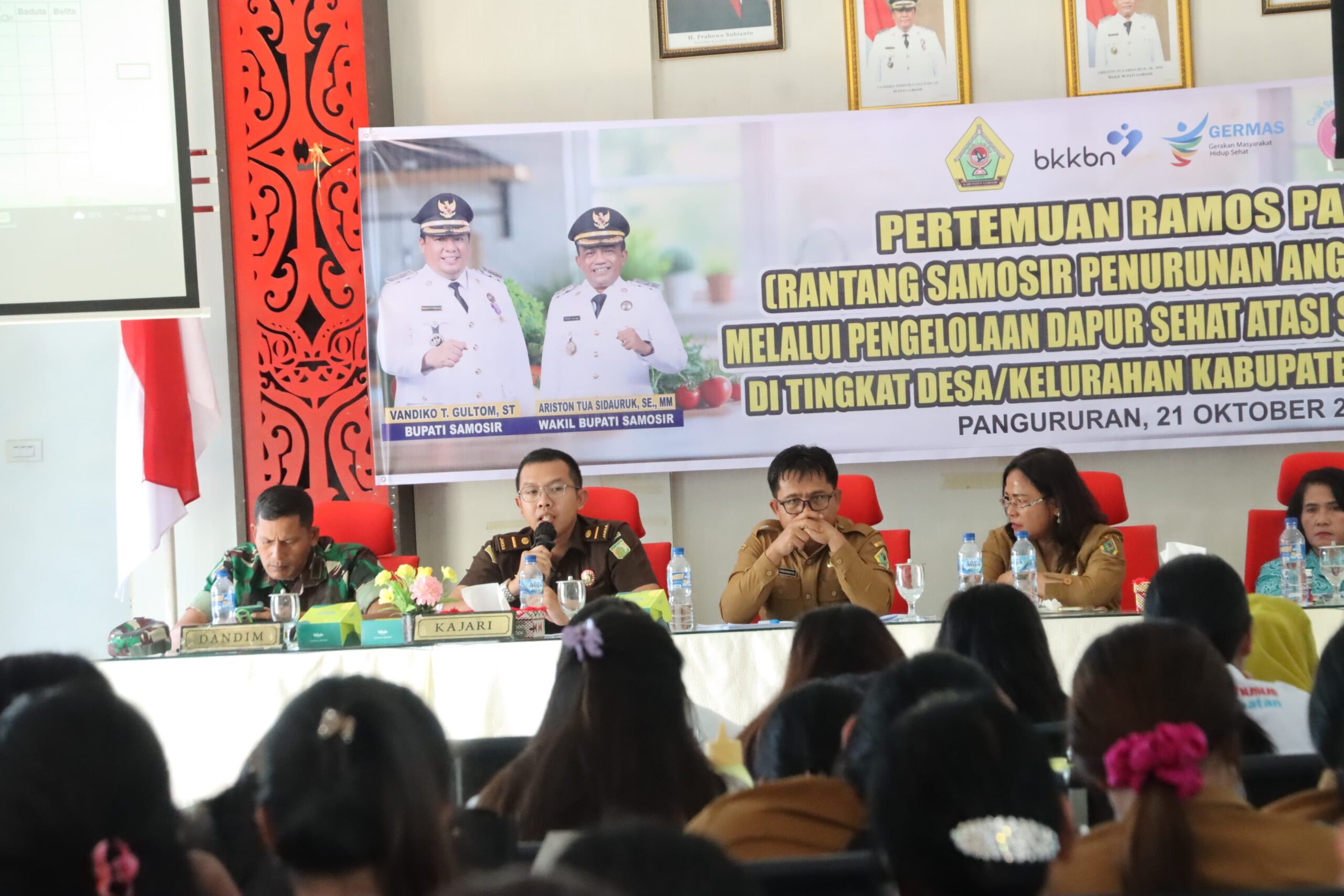 WABUP ARISTON TUA SIDAURUK: Ramos Pantas Jadi Langkah Nyata Wujudkan Samosir Bebas Stunting.