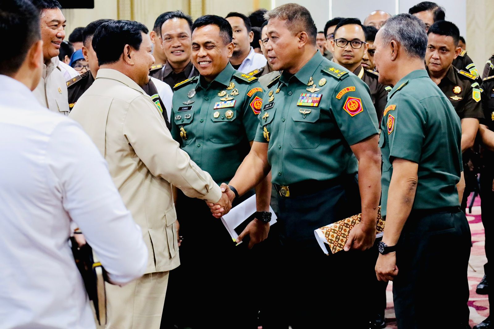 Presiden Prabowo Subianto Sampaikan Apresiasi Satgas Penertiban Kawasan Hutan