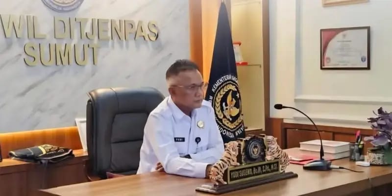 Kanwil Ditjenpas Sumut Tegaskan Situasi di Lapas Gunungsitoli Kondusif, Isu Kerusuhan Dibantah