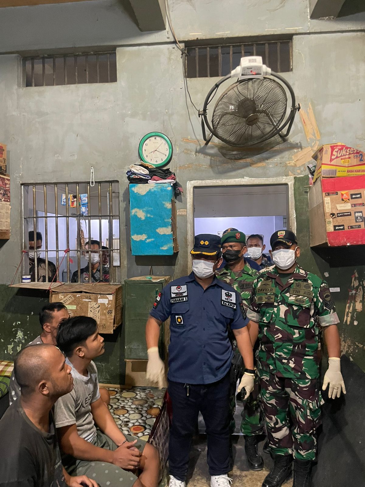 Gelar Razia Malam, Wujudkan Lapas Narkotika Langkat Bersih dari Handphone dan Narkoba