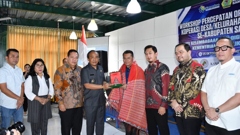 Wabup Ariston Ajak Koperasi Desa Bergerak Cepat, Tekankan Semangat Kekeluargaan dan Gotong Royong.