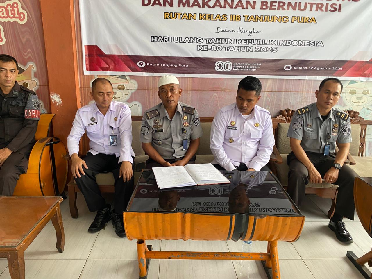 Gelar Sidang TPP, 5 Orang Warga Binaan Diangkat Sebagai Tamping Kegiatan Kerja Ketahanan Pangan