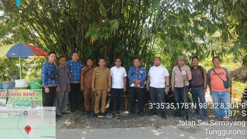 Kantor Pertanahan Deli Serdang Tinjau Batas Wilayah dengan Kota Binjai