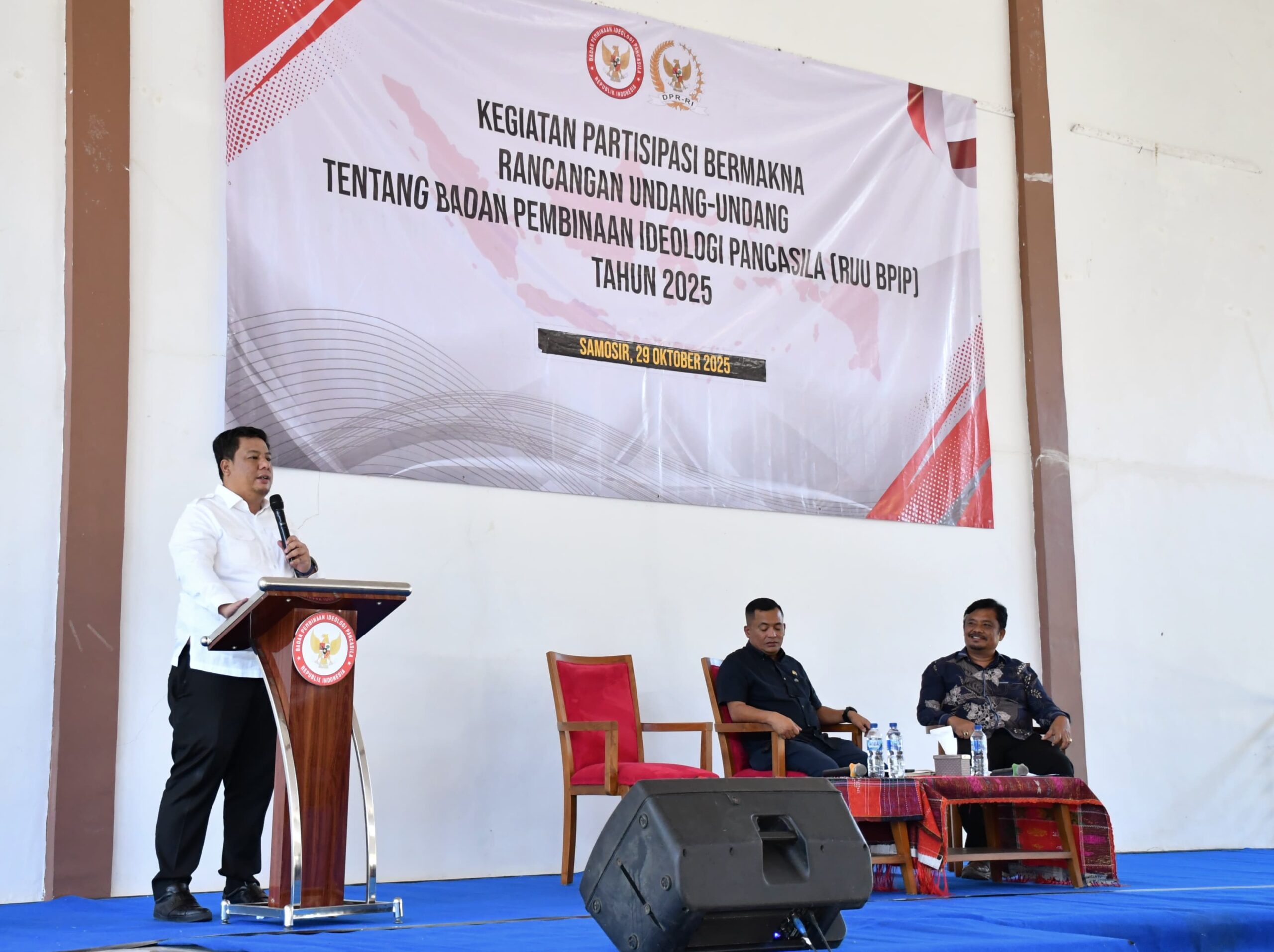 Bupati Samosir Dukung Pembahasan RUU BPIP, Perkuat Pembinaan Ideologi Pancasila.
