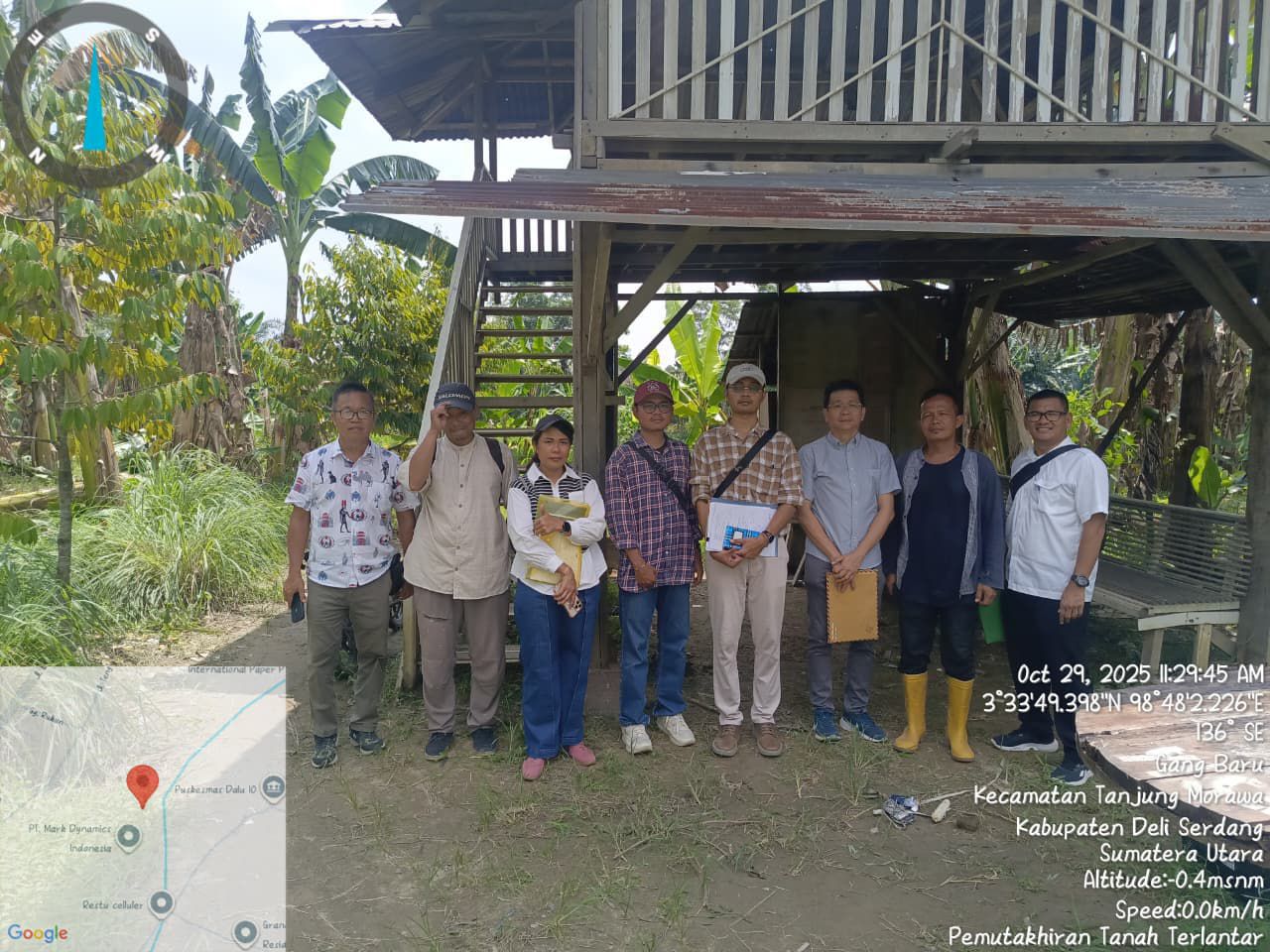 Kantor Pertanahan Deli Serdang Lakukan Pemutakhiran Data Tanah Terlantar di Dua Desa
