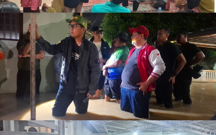 Jusup Ginting Tinjau Banjir di Jalan Luku, Serukan Perbaikan Drainase Medan Johor