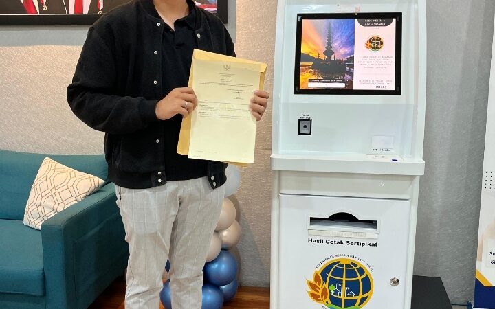Kantor Pertanahan Kota Medan Tingkatkan Layanan Publik Melalui Mesin Anjungan Pencetak Sertipikat
