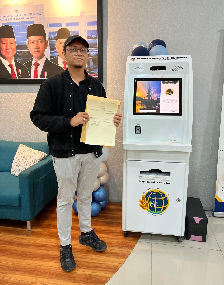 Kantor Pertanahan Kota Medan Tingkatkan Layanan Publik Melalui Mesin Anjungan Pencetak Sertipikat