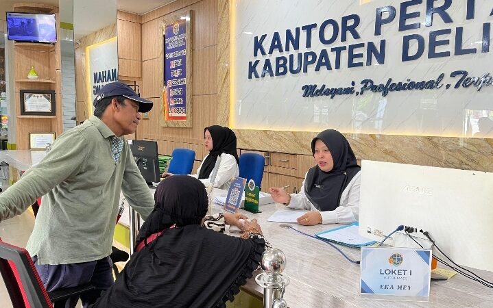 Layanan Tanpa Antrian, Kantor Pertanahan Deli Serdang Utamakan Pemohon Lansia, Disabilitas, dan Ibu Hamil