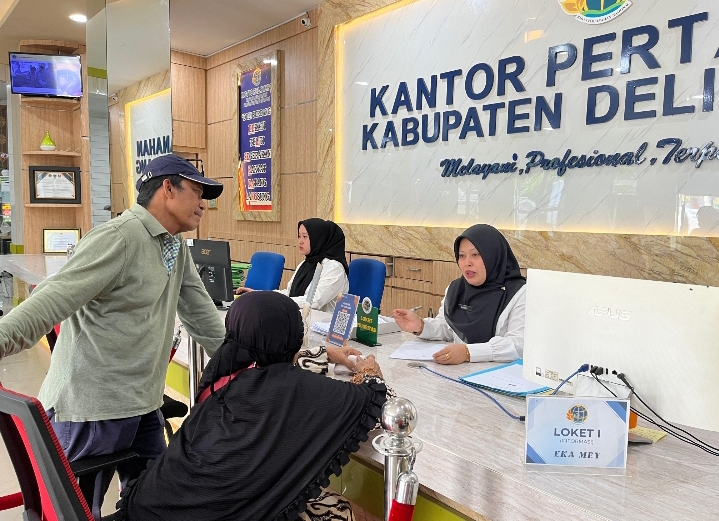 Layanan Tanpa Antrian, Kantor Pertanahan Deli Serdang Utamakan Pemohon Lansia, Disabilitas, dan Ibu Hamil