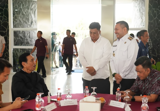 Wapres Gibran Tinjau TSTH2 di Humbahas,  Bupati Samosir Laporkan KPT Samosir