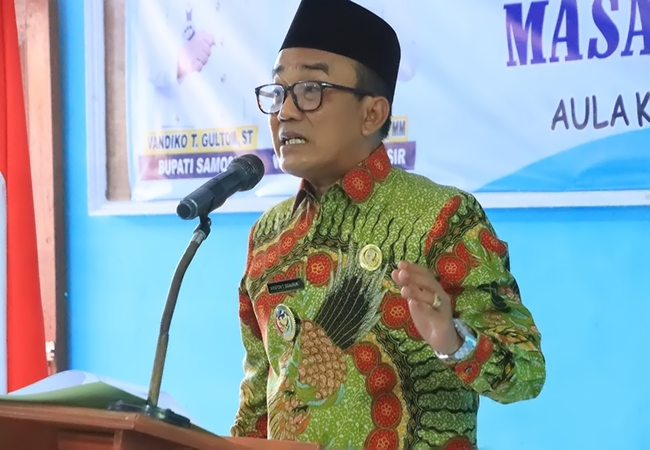 132 Anggota BPD se-Kecamatan Pangururan Resmi Diperpanjang Masa Jabatan Dua Tahun