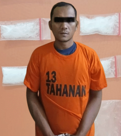 Bandar Narkoba di Bhakti Karya Binjai Selatan, Diringkus oleh Polres Binjai