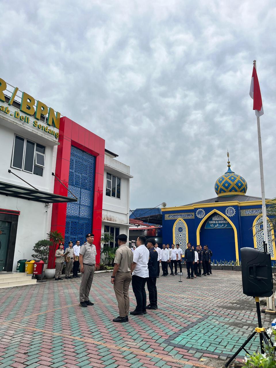 Apel Rutin, Kantor Pertanahan Deli Serdang Tekankan Disiplin dan Peningkatan Layanan