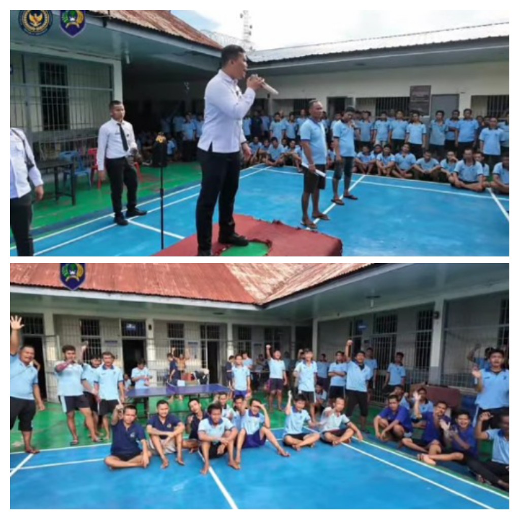 Peduli Kesehatan Mental WBP, Rutan Kelas IIB Pangkalan Brandan Laksanakan Perlombaan Stand Up Comedy