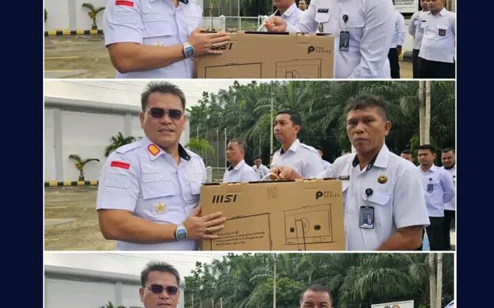 Tingkatkan Tugas dan Fungsi, Lapas Pemuda Langkat Gelar Penyerahan BMN Ditjenpas
