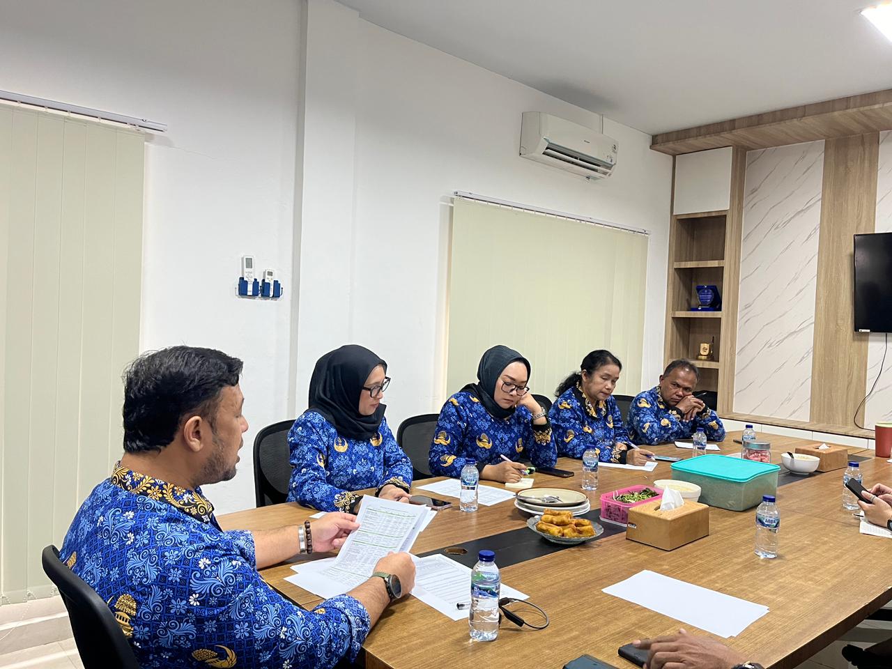 Percepatan Program Strategis Nasional, Kantah Deli Serdang Gelar Rapat Monev