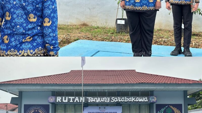 Peringati Hari Pahlawan Tahun 2025, Rutan Tanjung Gelar Upacara Bendera Sebagai Bentuk Penghormatan Atas Jasa Para Pahlawan