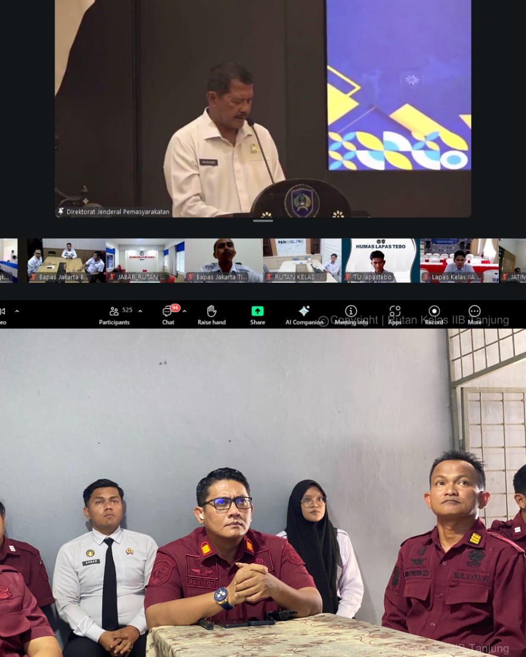 Rutan Tanjung Ikuti Penguatan Tentang Pedoman Strategi Branding Pemasyarakatan untuk Meningkatkan Identitas Instansi agar Dikenal Publik