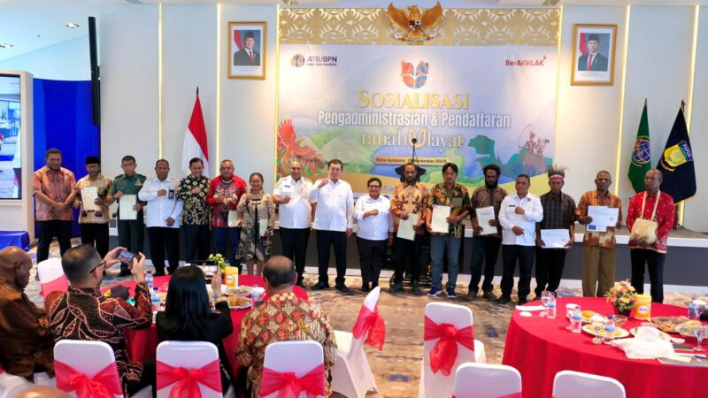 Menteri Nusron: Harmonisasi Hukum Adat dan Pertanahan Melalui Sertipikasi Tanah Ulayat di Papua