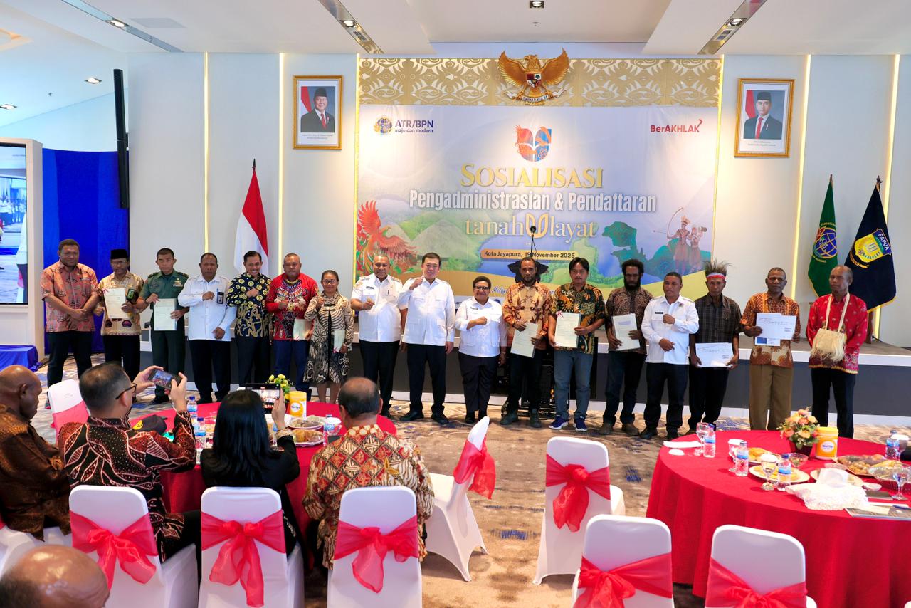 Menteri Nusron: Harmonisasi Hukum Adat dan Pertanahan Melalui Sertipikasi Tanah Ulayat di Papua