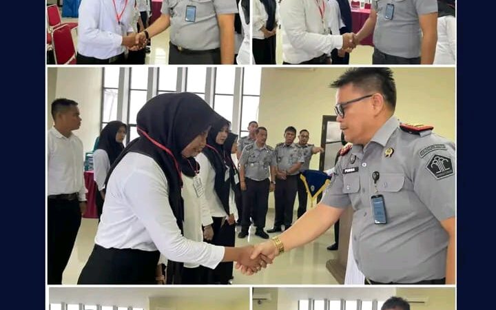 Terima 12 Peserta Magang, Lapas Pemuda Langkat Laksanakan Perjanjian Pemagangan