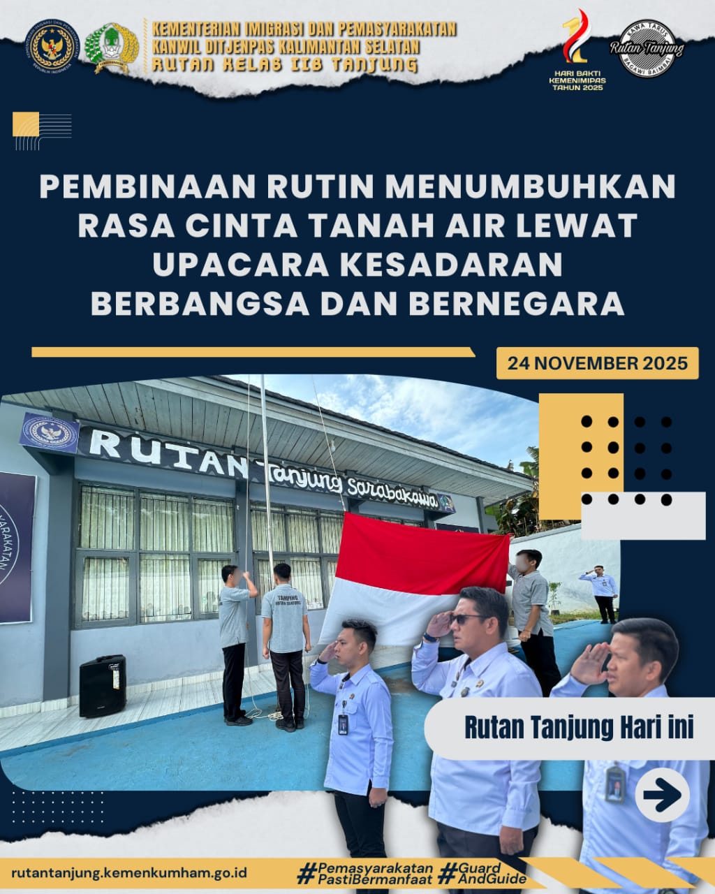 Pembinaan Rutin Tumbuhkan Rasa Cinta Tanah Air Melalui Upacara Kesadaran Berbangsa dan Bernegara