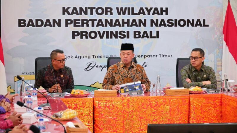 Pesan Menteri Nusron kepada Jajaran di Bali: Transformasi Layanan Pertanahan Harus Sejalan dengan Perubahan Perilaku Masyarakat