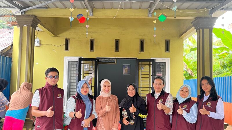 Kantor Pertanahan Deli Serdang Salurkan Bantuan untuk Warga Terdampak Banjir di Kelurahan Syahmad