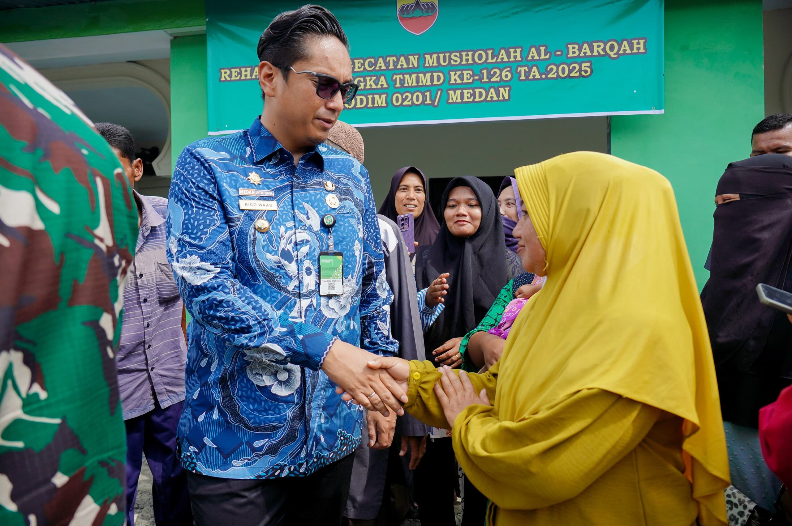 Rico Waas Apresiasi TMMD ke-126: Bukti Sinergi TNI dan Pemko Hadirkan Manfaat Nyata bagi Warga