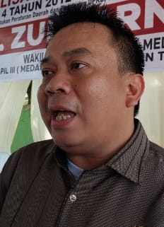 Zulkarnaen S.K.M Desak Dinas SDABMBK Segerakan Pembuatan Kolam Retensi di Medan Tembung