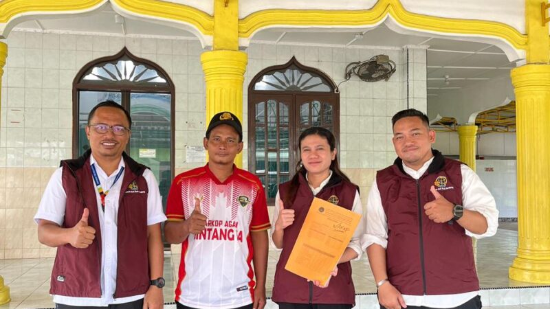 Tim ARTIS BPN Deli Serdang Jemput Berkas Wakaf di Desa Dalu Sepuluh B