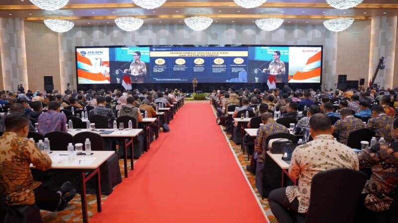 Buka Rakernas 2025, Menteri Nusron: Hasilkan Keputusan yang Optimal dan Berkualitas untuk Meningkatkan Pelayanan kepada Masyarakat