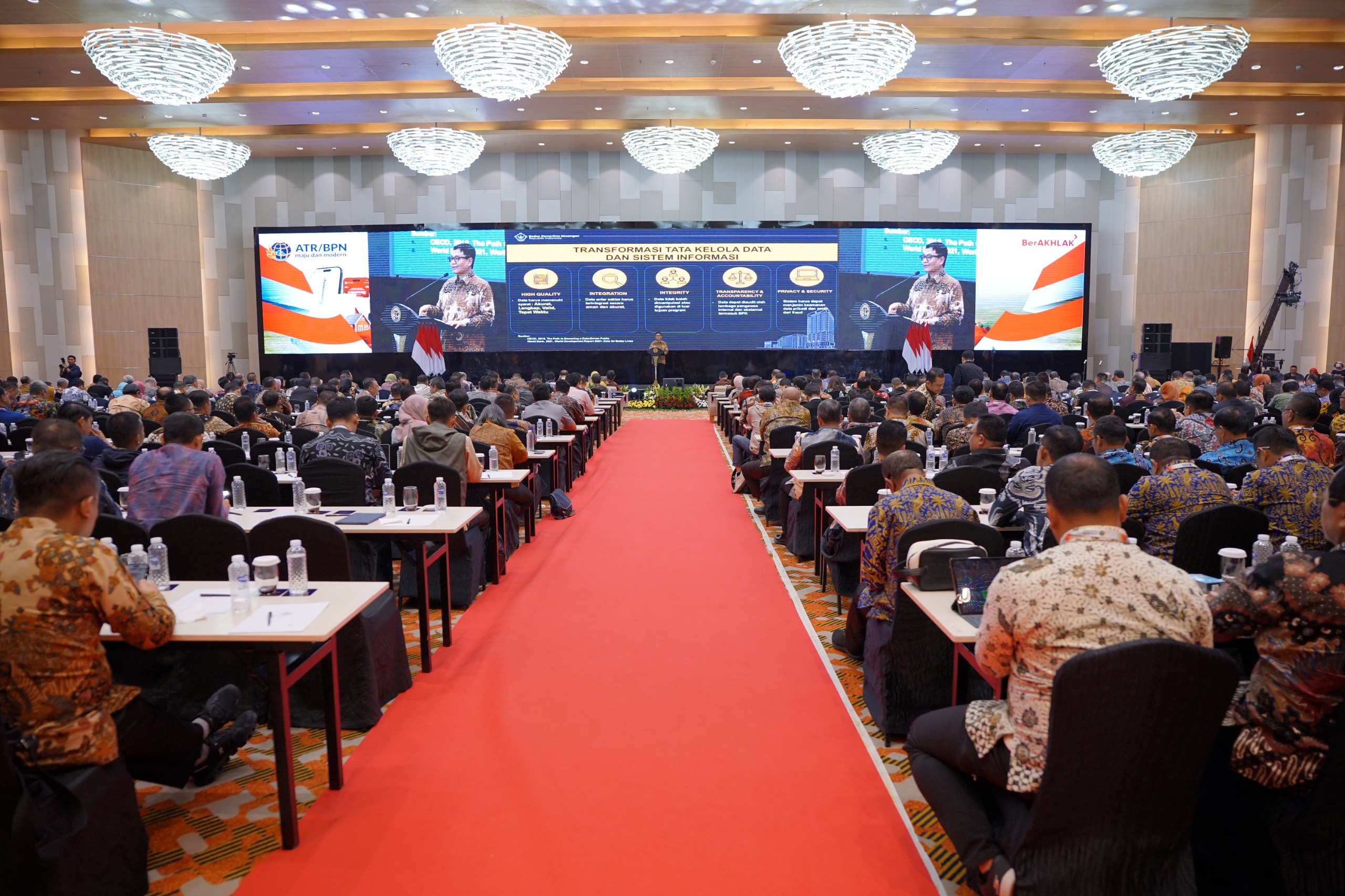 Buka Rakernas 2025, Menteri Nusron: Hasilkan Keputusan yang Optimal dan Berkualitas untuk Meningkatkan Pelayanan kepada Masyarakat