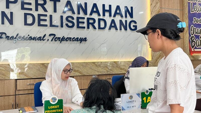 Kantor Pertanahan Deli Serdang Sediakan Layanan Prioritas Tanpa Antrian untuk Lansia, Disabilitas, dan Ibu Hamil