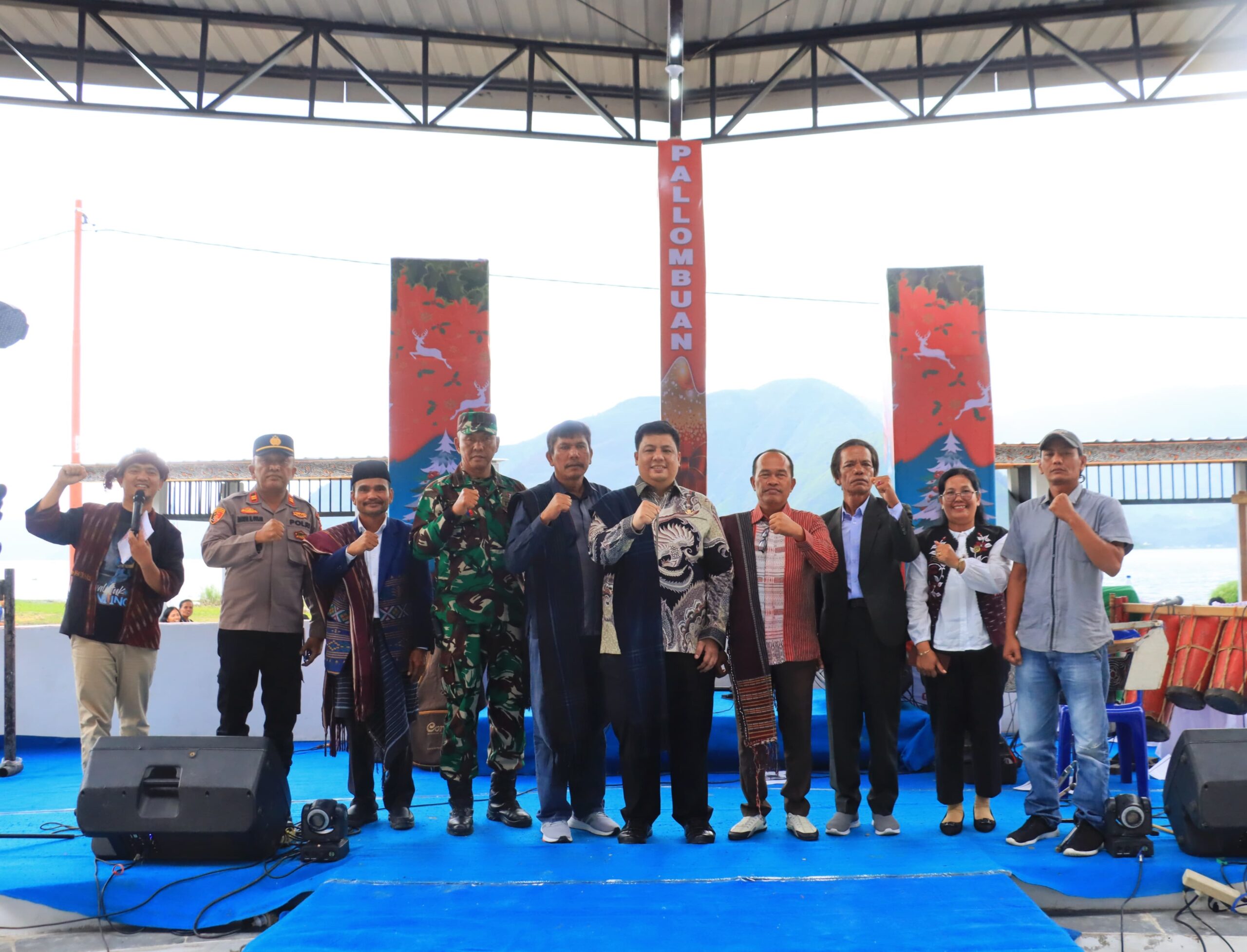 OBJEK WISATA PALLOMBUAN RESMI DIBUKA, BUPATI TEKEN PRASASTI PERESMIAN.